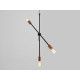 Piekaramā lampa EPO 3 - melna Piekaramā lampa EPO 3 - melna