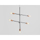 Piekaramā lampa EPO 5 - melna Piekaramā lampa EPO 5 - melna