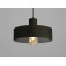 Piekaramā lampa FAY 1 M - melna