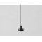Piekaramā lampa FAY 1 S - melna