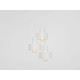 Piekaramā lampa FAY 3 - balta Piekaramā lampa FAY 3 - balta