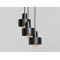 Piekaramā lampa FAY 3 - melna