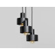 Piekaramā lampa FAY 3 - melna Piekaramā lampa FAY 3 - melna