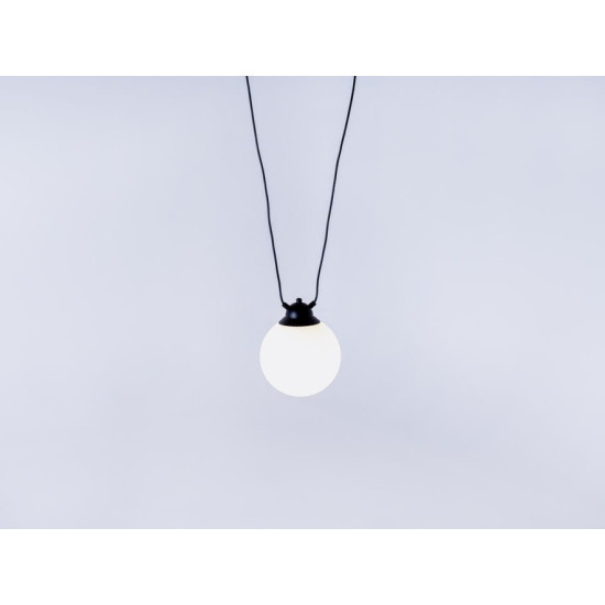 Piekaramā lampa GLASS HANGMAN - melna Piekaramā lampa GLASS HANGMAN - melna