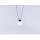 Piekaramā lampa GLASS HANGMAN - melna Piekaramā lampa GLASS HANGMAN - melna