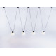 Piekaramā lampa GLASS HANGMAN 4 - melns Piekaramā lampa GLASS HANGMAN 4 - melns