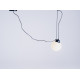 Piekaramā lampa GLASS M 1 - melna Piekaramā lampa GLASS M 1 - melna