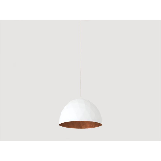 Piekaramā lampa LEONARD M - vara-balts Piekaramā lampa LEONARD M - vara-balts