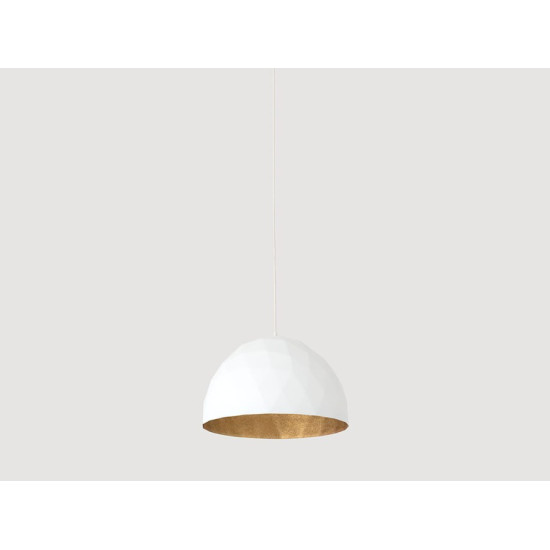 Piekaramā lampa LEONARD M - zeltaini balta Piekaramā lampa LEONARD M - zeltaini balta