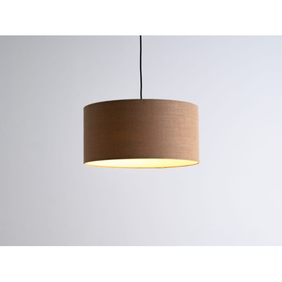 Piekaramā lampa MASALA JUTE 50x30 - melns Piekaramā lampa MASALA JUTE 50x30 - melns
