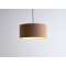 Piekaramā lampa MASALA JUTE 50x30 - melns