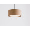 Piekaramā lampa MASALA JUTE 50x20 - melns