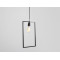 Piekaramā lampa PAROT- melna
