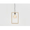 Piekaramā lampa PAROT- zelta