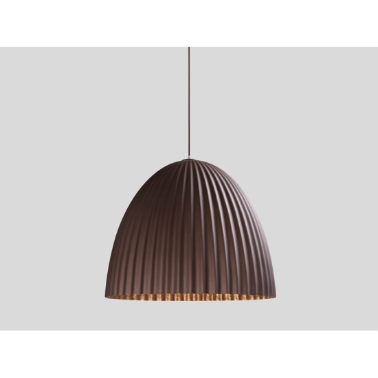 Piekaramā lampa PLISSART M - brūna/vara Piekaramā lampa PLISSART M - brūna/vara