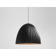 Piekaramā lampa PLISSART M - melna/vara Piekaramā lampa PLISSART M - melna/vara