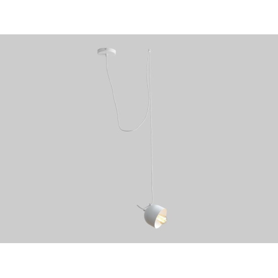 Piekaramā lampa POPO 1 - balta Piekaramā lampa POPO 1 - balta