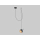 Piekaramā lampa POPO 1 - melna Piekaramā lampa POPO 1 - melna