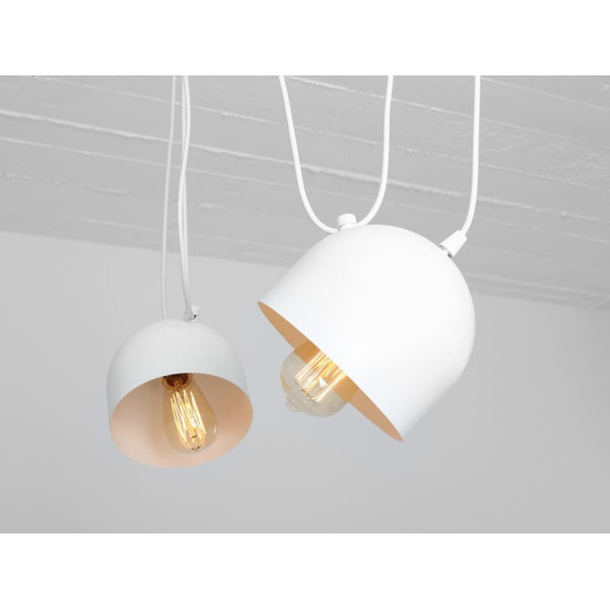 Piekaramā lampa POPO 2 - balta Piekaramā lampa POPO 2 - balta