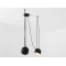 Piekaramā lampa POPO 2 - melna