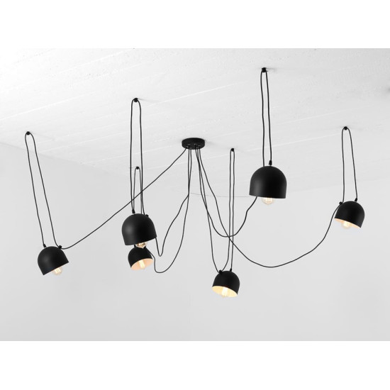 Piekaramā lampa POPO 6 - balta Piekaramā lampa POPO 6 - balta