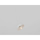 Piekaramā lampa POPO FLAT 1 - balta Piekaramā lampa POPO FLAT 1 - balta