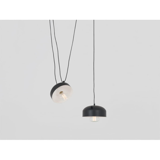 Piekaramā lampa POPO FLAT 2 - melna Piekaramā lampa POPO FLAT 2 - melna