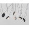 Piekaramā lampa POPO FLAT 6 - melna