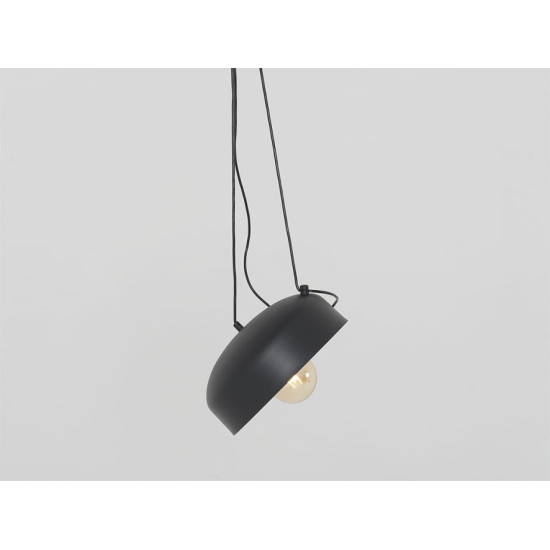 Piekaramā lampa POPO FLAT L 1 - melna Piekaramā lampa POPO FLAT L 1 - melna