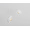 Piekaramā lampa POPO FLAT L 2 - balta