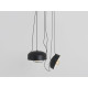 Piekaramā lampa POPO FLAT L 2 - melna Piekaramā lampa POPO FLAT L 2 - melna
