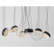 Piekaramā lampa POPO FLAT L 6 - melna