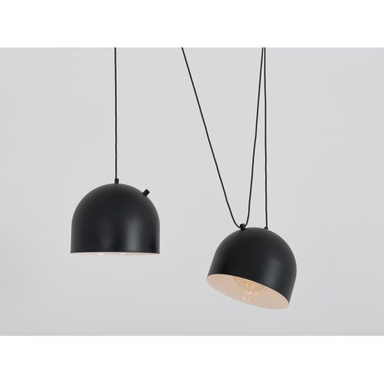 Piekaramā lampa POPO L 2 - melna Piekaramā lampa POPO L 2 - melna