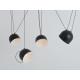 Piekaramā lampa POPO L 4 - melna Piekaramā lampa POPO L 4 - melna