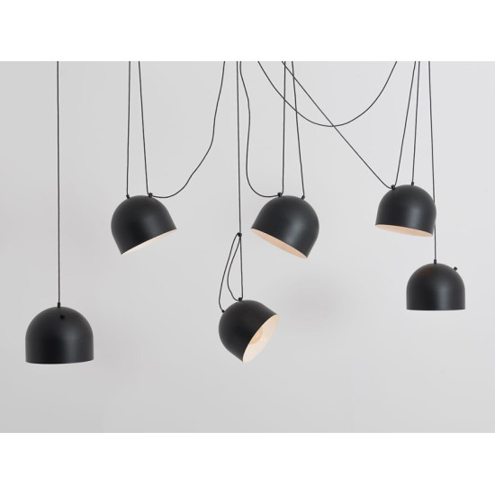 Piekaramā lampa POPO L 6 - melna Piekaramā lampa POPO L 6 - melna