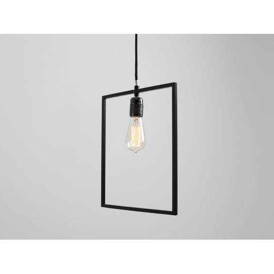 Piekaramā lampa QUADO - melna Piekaramā lampa QUADO - melna