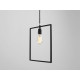 Piekaramā lampa QUADO - melna Piekaramā lampa QUADO - melna