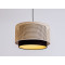 Piekaramā lampa RATIKA 2R WIDE 50x30 - melns