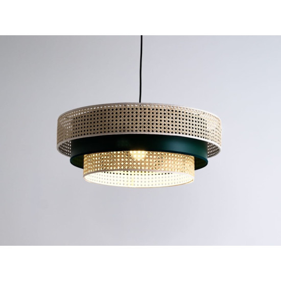 Piekaramā lampa RATIKA 3R 60x20 - zaļš Piekaramā lampa RATIKA 3R 60x20 - zaļš