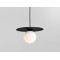 Piekaramā lampa SKIBA BALL S - melna
