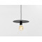 Piekaramā lampa SKIVA L - melns