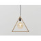 Piekaramā lampa TRIAM - zelta