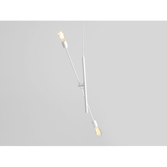 Piekaramā lampa TWIGO 2 - balta Piekaramā lampa TWIGO 2 - balta