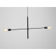 Piekaramā lampa TWIGO 2 - melna Piekaramā lampa TWIGO 2 - melna