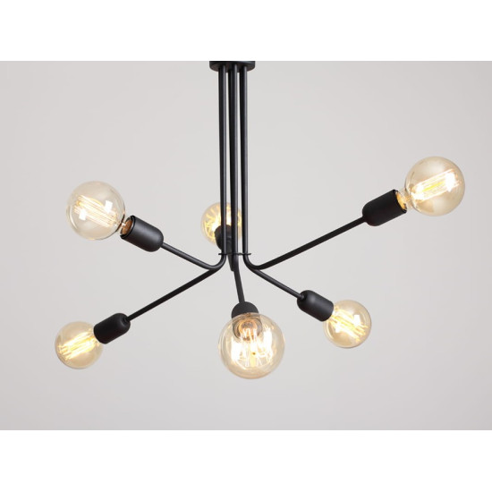 Piekaramā lampa VANWERK 51 - melna Piekaramā lampa VANWERK 51 - melna