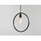 Piekaramā lampa VETO - melna