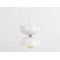Piekaramā lampa WOMAN L - balta