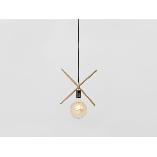 Piekaramā lampa XLAMP - zelta Piekaramā lampa XLAMP - zelta