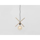 Piekaramā lampa XLAMP - zelta Piekaramā lampa XLAMP - zelta