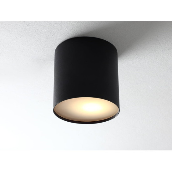 Griestu lampa U-LITE M GU10 - melna Griestu lampa U-LITE M GU10 - melna